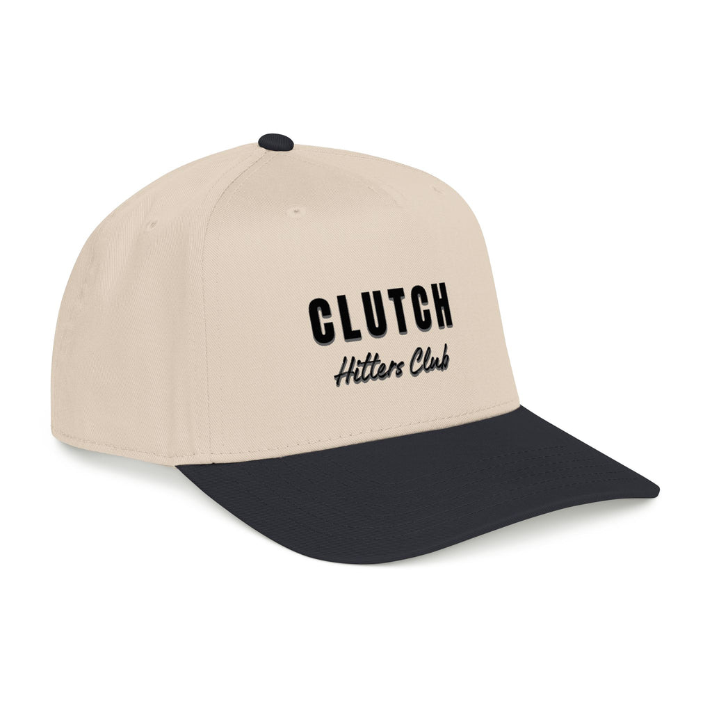 Clutch Baseball Cap | Snapback | Cream and Black