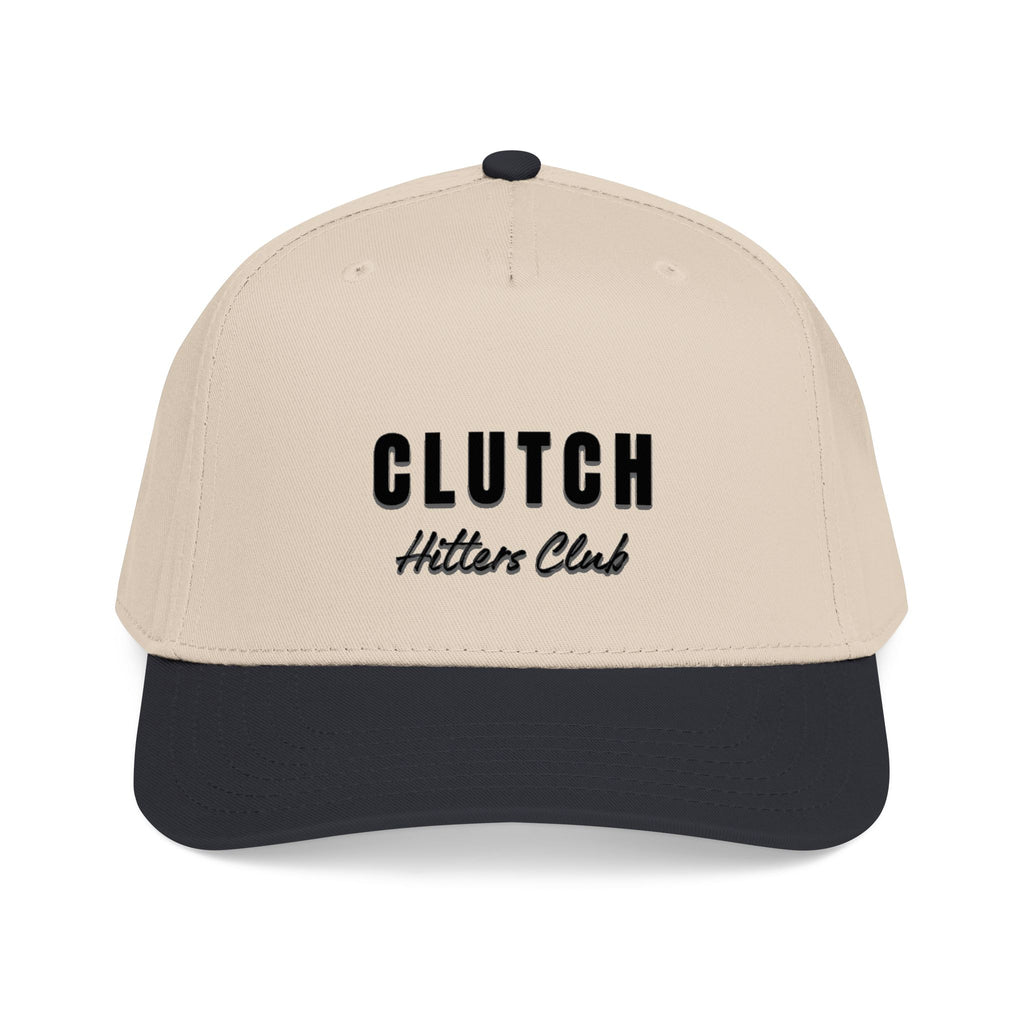 Clutch Baseball Cap | Snapback | Cream and Black