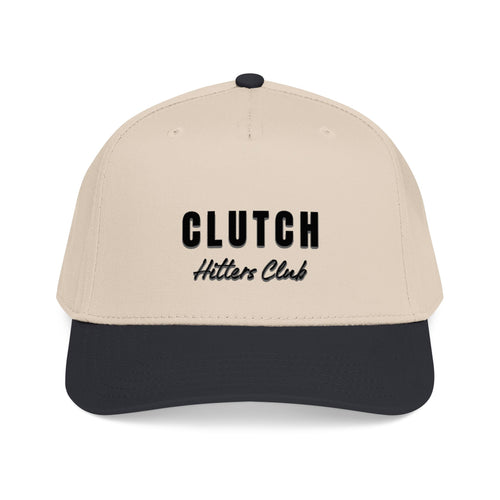 Clutch Baseball Cap | Snapback | Cream and Black