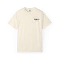 Clutch Hitters Club Cream and Black Text Tee | Comfort Colors