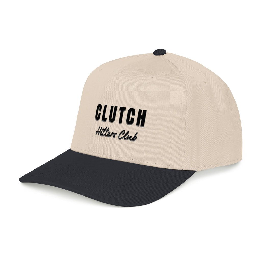 Clutch Baseball Cap | Snapback | Cream and Black